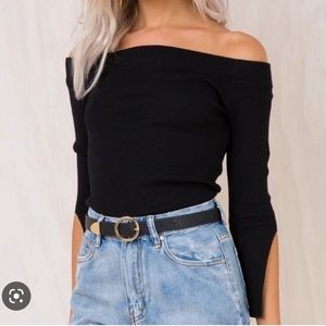 Princess Polly “Baby it’s Cold Outside Top”